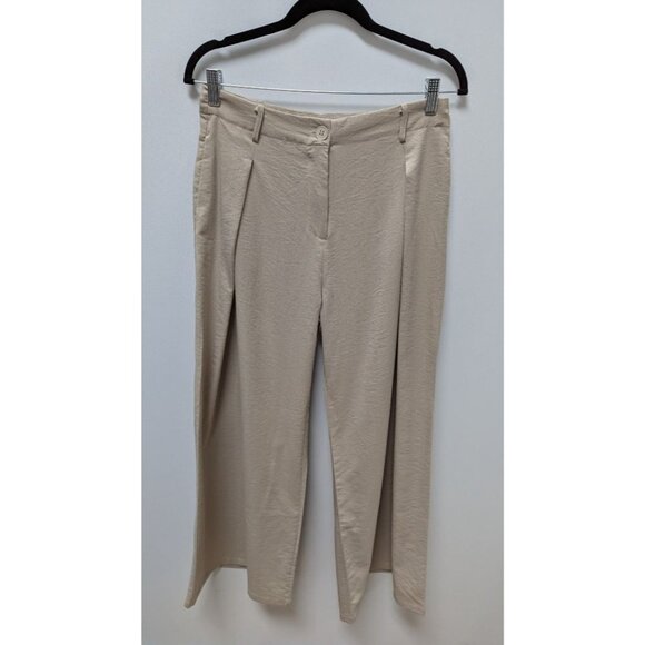 STYLEWE Light Tan Wide-Leg Pants - Picture 1 of 2